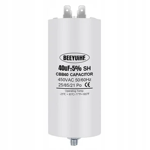 Kondensator Silnikowy 40uf 450VAC 50/60Hz - Akcesoria motoryzacyjne - miniaturka - grafika 1