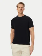 Koszulki męskie - Bugatti T-Shirt 7200-15534E Granatowy Regular Fit - miniaturka - grafika 1