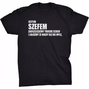 Koszulka Jestem Szefem Prezent Dla Szefa - Koszulki męskie - miniaturka - grafika 1
