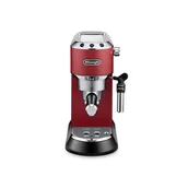 AGD OUTLET - Używany ekspres kolbowy DeLonghi Dedica Style EC 685.R ESE - czerwony - miniaturka - grafika 1
