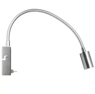 Lampy ścienne - Redlux Kinkiet VERSA ścienna Nikiel mat 230V LED 3W 40° 3000K, R10602, - miniaturka - grafika 1