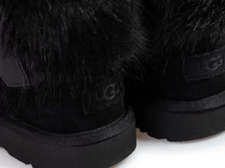 Botki damskie - Botki damskie UGG 1122513-BLK - grafika 1