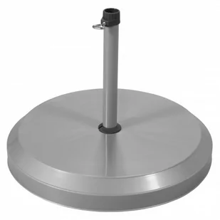 Stojak na parasole - betonowy 20 kg srebrny - Parasole ogrodowe - miniaturka - grafika 1