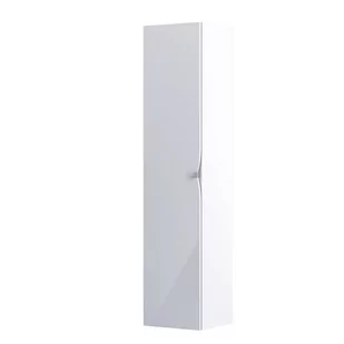 Oristo Słupek wysoki 35 cm SIENA biały połysk - Meble łazienkowe - miniaturka - grafika 1