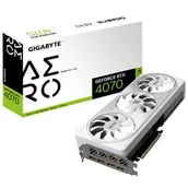 Karty graficzne - Gigabyte GeForce RTX 4070 AERO OC 12GB GDDR6X GV-N4070AERO OC-12GD - miniaturka - grafika 1