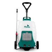 Opryskiwacze - Opryskiwacz akumulatorowy z wózkiem, Plonos, biały - miniaturka - grafika 1