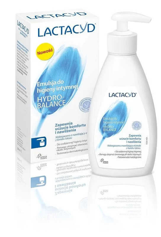 GlaxoSmithKline Lactacyd Nawilżająca emulsja do higieny intymnej dla kobiet 40+ 200 ml