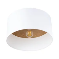Lampy sufitowe - Plafon TELESTO biały/jasny brąz SOLLUX LIGHTING - miniaturka - grafika 1