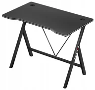 Biurka gamingowe - Biurko Huzaro Hero 1.4 Czarny - miniaturka - grafika 1