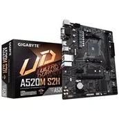 Płyty główne - Gigabyte A520M S2H AM4 2DDR4 M.2 HDMI/DVI mATX - miniaturka - grafika 1