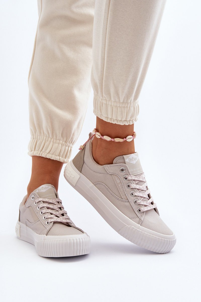 Damskie Trampki Lee Cooper LCW-24-31-2171 Szare-39