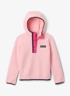 Bluzy dla dziewczynek - Bluza dziecięca Columbia Helvetia Hoodie - satin pink/pink ice - miniaturka - grafika 1