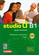Podręczniki dla liceum - Studio d B1. Język niemiecki. Podręcznik z ćwiczeniami. Tom 1 + CD - miniaturka - grafika 1
