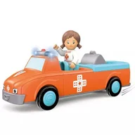 Samochody i pojazdy dla dzieci - Toddys: Anna i Amby - zestaw do zabawy samochodzikami - miniaturka - grafika 1