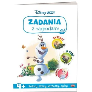 Disney Uczy. Kraina lodu. Zadania z nagrodami - Książki edukacyjne - miniaturka - grafika 1