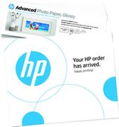 Papier do drukarek - Papier fotograficzny HP Advanced, błyszczący, 101 × 305 mm (4″ × 12″), 10 arkuszy - miniaturka - grafika 1