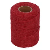 Inne mocowania - Suki Sznurek jutowy 2 mm x 50 m czerwony - miniaturka - grafika 1