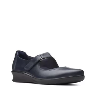 Hope Henley E [navy leather] - rozmiar 42 - Półbuty damskie - miniaturka - grafika 1