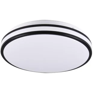 Polux Plafon ORBIT czarny 24W LED 2600lm 318985 SANICO 318985 - Lampy ścienne - miniaturka - grafika 1