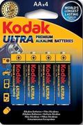 Baterie i akcesoria - Bateria alkaliczna KODAK Ultra Premium AA-4 LR6, blister=4 szt - miniaturka - grafika 1