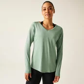 Koszulki i topy damskie - Dare 2b Koszulka damska z długim rękawem Discern Zielony, Rozmiar: 38 - miniaturka - grafika 1