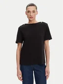 Bluzki damskie - Tommy Hilfiger Bluzka WW0WW42907 Czarny Regular Fit - miniaturka - grafika 1