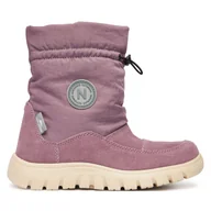 Buty dla dziewczynek - Śniegowce Naturino Varna 2 Wp. 3001578-01-1I72 S Różowy - miniaturka - grafika 1