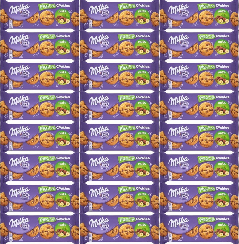 Milka Pieguski Nut 135g x24