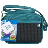 Torby szkolne - Pixelbags PIXIECREW Torba turkusowy/czarny PXB-09-M24 - miniaturka - grafika 1