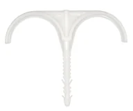 Rury i kanały wentylacyjne - Uchwyt do montażu rur elastycznych 2X75 mm 25szt - miniaturka - grafika 1