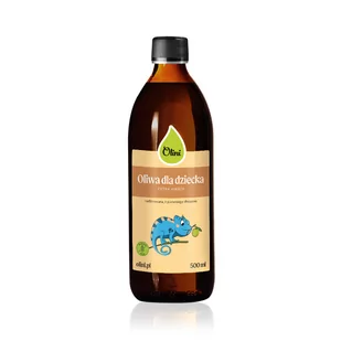 Oliwa z oliwek dla dzieci 500 ml Olini - Zdrowa żywność - miniaturka - grafika 1
