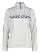 Bluzy damskie - CMP Bluza polarowa w kolorze białym - miniaturka - grafika 1