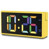 Dekoracje domu - Budzik HAMA Ibiza Żółty - miniaturka - grafika 1