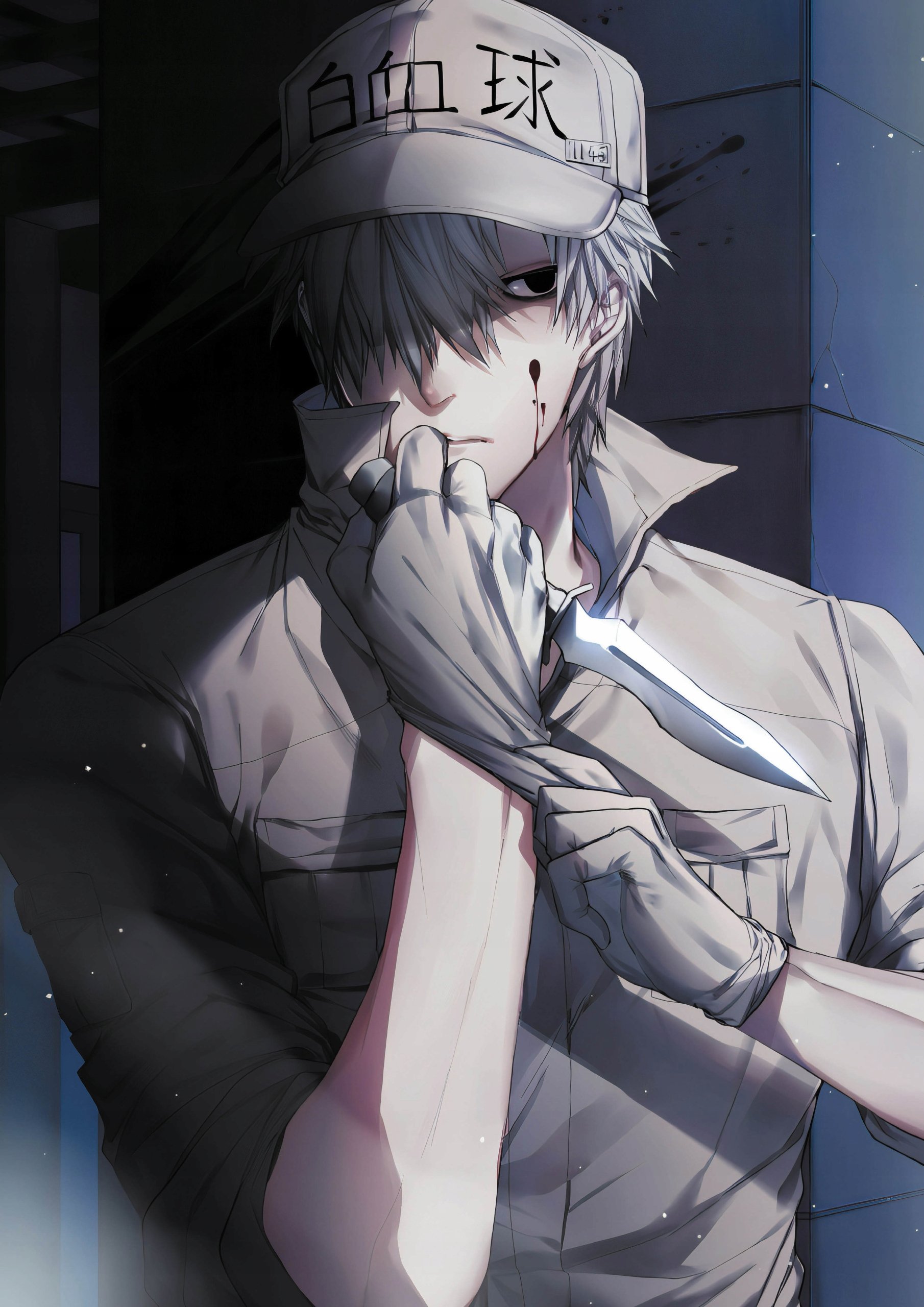 Plakat A3 anime manga Cells at work Hataraku saibo