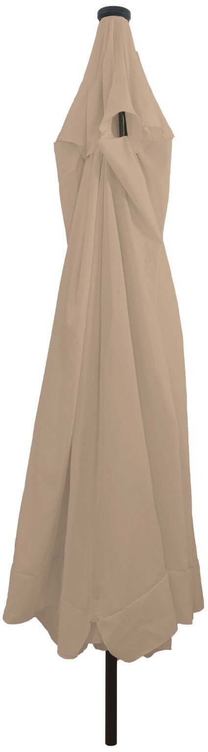 vidaXL Parasole i osłony przeciwsłoneczne Taupe Poliester Duży