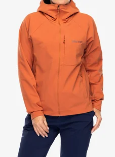 Kurtka przeciwwiatrowa damska Marmot Pinnacle DriClime Hoody - auburn - Kurtki damskie - miniaturka - grafika 1