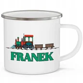 Kubki - KUBEK STALOWY Prezent Dziecka CIUCHCIA Wzory +IMIĘ - miniaturka - grafika 1