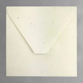 Koperty - KOPERTA B977 ecru ozdobna nakrapiana (170x170mm) 61827 - miniaturka - grafika 1