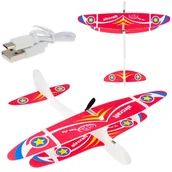 Modele do sklejania - SAMOLOT STYROPIANOWY LATAJĄCY USB PIANKOWY ZABAW - miniaturka - grafika 1