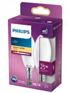 Żarówki LED - Philips Żarówki Led E14 2.2W 250lm 2700K 2 szt. - miniaturka - grafika 1