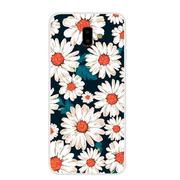 Etui i futerały do telefonów - ART Etui Slim SAMSUNG J6+ J6 PLUS biała stokrotka - miniaturka - grafika 1