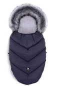 Akcesoria do wózków - CottonMoose śpiworek Moose dark blue - miniaturka - grafika 1