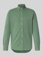 Koszule męskie - Koszula casualowa o kroju regular fit z kołnierzykiem typu button down - miniaturka - grafika 1
