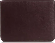 Teczki i aktówki - Solome SKÓRZANA AKTÓWKA TECZKA NA DOKUMENTY BIWUAR SOLOME A4 BRĄZ - miniaturka - grafika 1