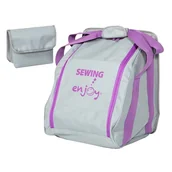 Akcesoria i części AGD - TEXI ENJOY BAG Torba solidny pokrowiec na maszyny do szycia owerlok domowy - miniaturka - grafika 1