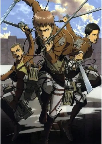 Plakat Anime Attack on Titan aot_028 A3 (custom)