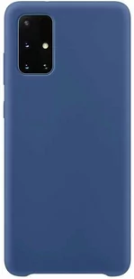 Silicone Case elastyczne silikonowe etui pokrowiec Xiaomi Poco X3 NFC / Poco X3 Pro ciemnoniebieski - Etui i futerały do telefonów - miniaturka - grafika 1