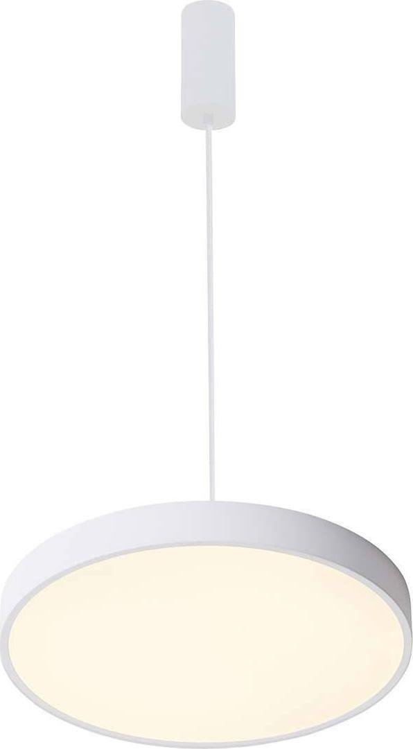 Lampa wisząca Italux LAMPA wisząca ORBITAL 5361-830RP-WH-3 Italux metalowa OPRAWA zwis LED 24W 3000K okrągły biały