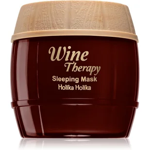 Holika Wine Therapy maseczka całonocna z czerwonym winem 120ml - Maseczki do twarzy - miniaturka - grafika 1