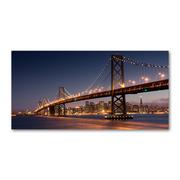 Obrazy i zdjęcia na płótnie - Foto obraz szklany Most San Francisco - miniaturka - grafika 1
